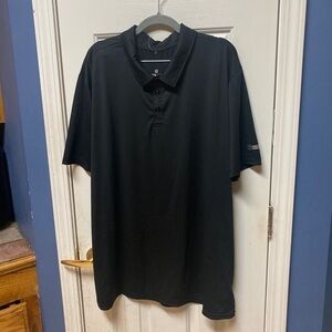 coolcore Polo style Men Shirt Black Size XXL EEG.